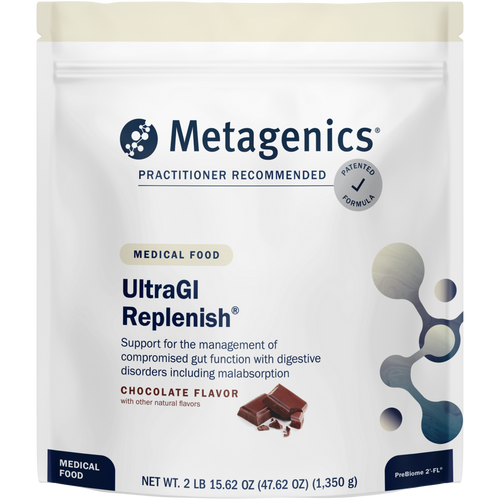 UltraGI Replenish Chocolate by Metagenics 1350 grams / 47.62 oz