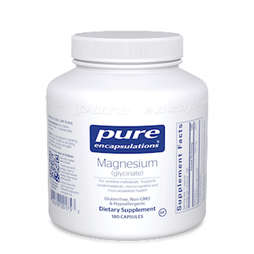 Magnesium glycinate by Pure Encapsulations 180 capsules