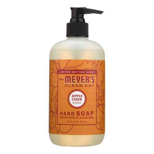 This Seasonal Scented Mrs. Meyer's Clean Day Hand Soap Thoroughly  - Case Of 6 - 12.5 Fz