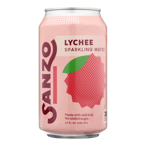 Sanzo - Sparkling Water Lychee - Case Of 12-12 Fz