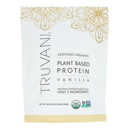 Truvani - Protein Powder Vanilla - 1 Each-20.95 Oz