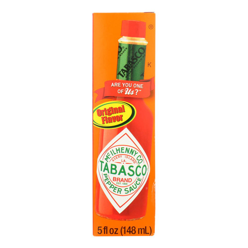 Tabasco Traditional Pepper Sauce Can  - Case Of 12 - 5 Fz