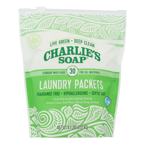 Charlies Soap Laundry Powder - Case Of 6 - 30 Ct
