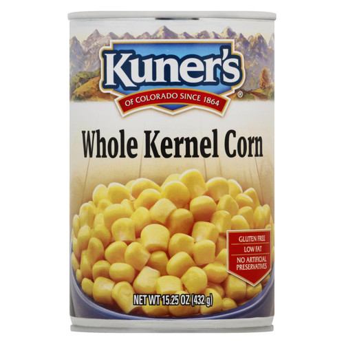 Kuner Whole Kernel Corn - Case Of 12 - 15.25 Oz