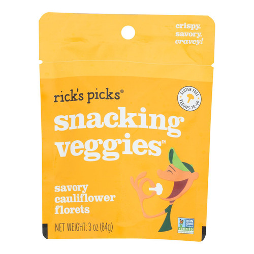 Rick's Picks - Veggies Snackng Cauliflwr - Case Of 10-3 Oz