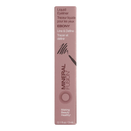 Mineral Fusion - Eyeliner Liquid Ebony - 1 Each - 0.1 Ounce