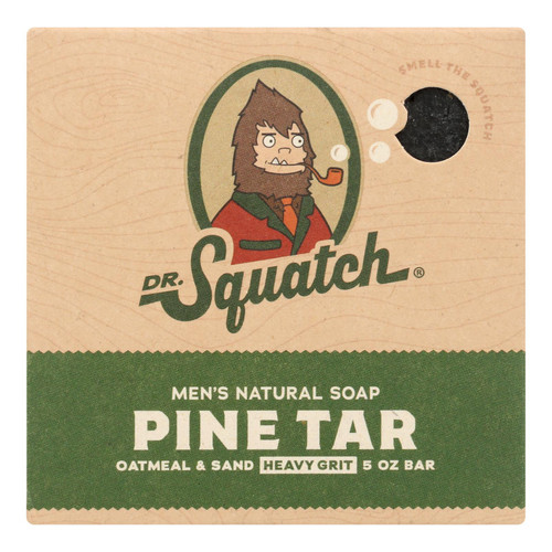 Doctor Squatch - Bar Soap Men's Pine Tar - 1 Each-5 Ounces