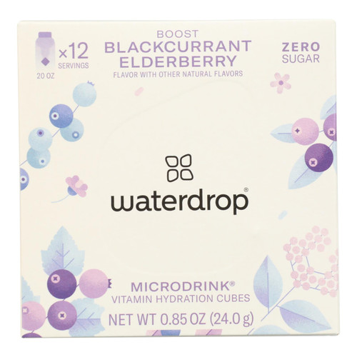 Waterdrop - Microdrink Boost Elbry - Case Of 6 - 0.85 Ounces
