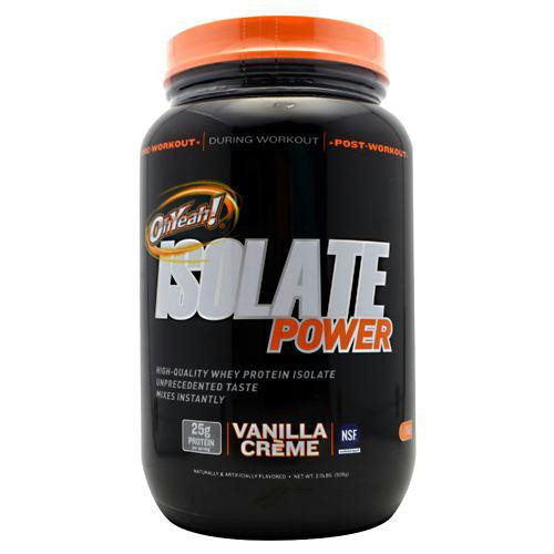 ISS Research OhYeah! Isolate Power Vanilla Creme