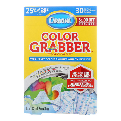 Carbona - Color & Dirt Grabber 30ct - Case Of 12 - 30 Ct