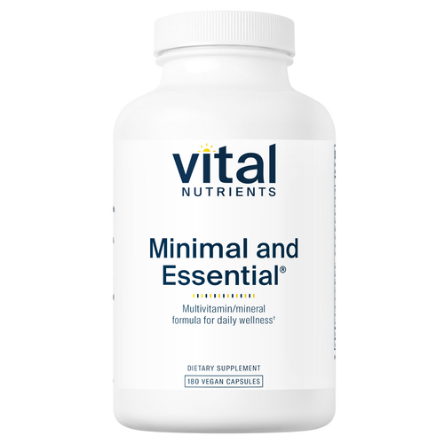 Minimal and Essential by Vital Nutrients 180 capsules