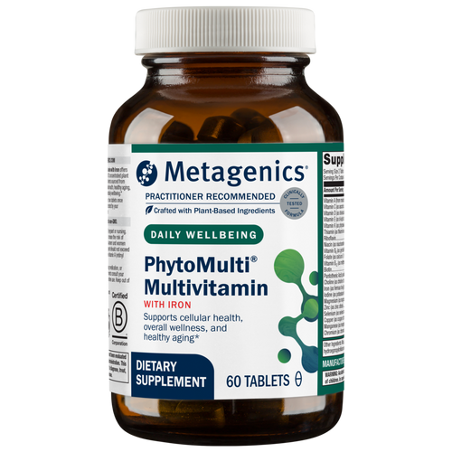 PhytoMulti Multivitamin With Iron by Metagenics 60 capsules