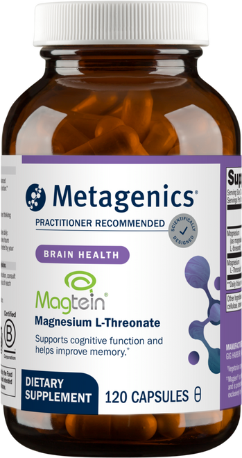 Magtein Magnesium L-Threonate by Metagenics 120 capsules