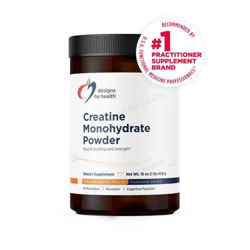 Creatine Monohydrate Powder by Designs for Health 450 grams