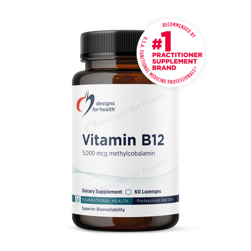 Vitamin B12 Lozenges by Designs for Health 60 lozenges