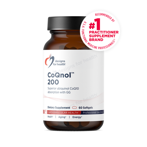 CoQnol 200mg by Designs for Health 60 softgels