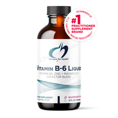 Vitamin B-6 Liquid by Designs for Health 118 ml