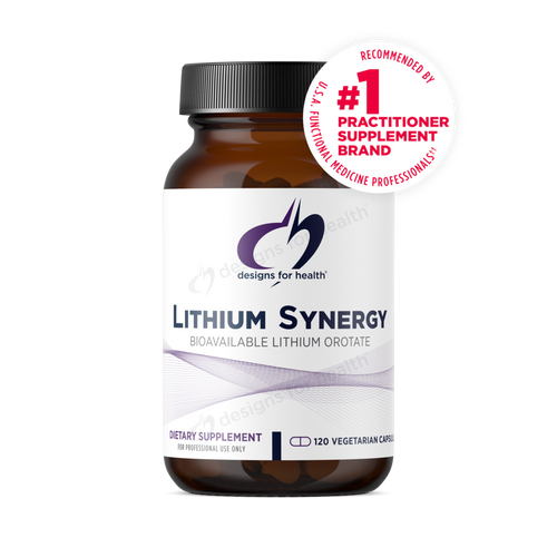 Lithium Synergy by Designs for Health 120 capsules