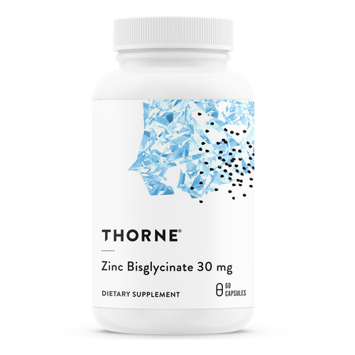 Zinc Bisglycinate 30 mg by Thorne 60 capsules