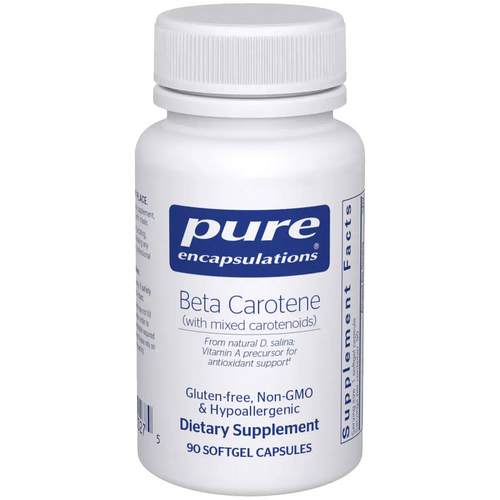Beta Carotene by Pure Encapsulations 90 softgel capsules