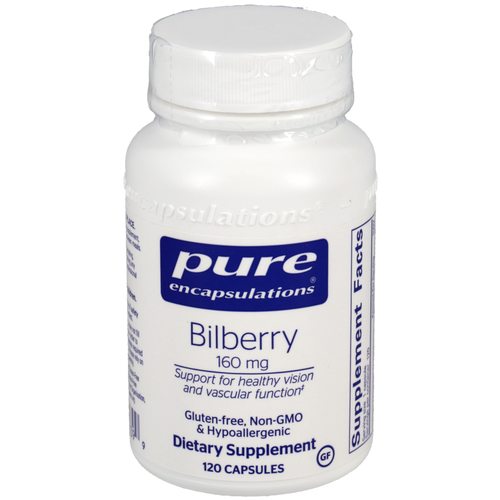 Bilberry 160mg by Pure Encapsulations 120 capsules