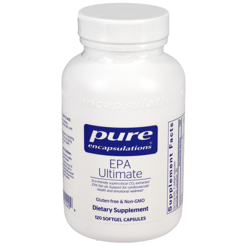 EPA Ultimate by Pure Encapsulations 120 softgel capsules