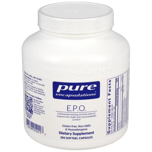E.P.O. (Evening Primrose Oil) by Pure Encapsulations 100 Softgel Capsules