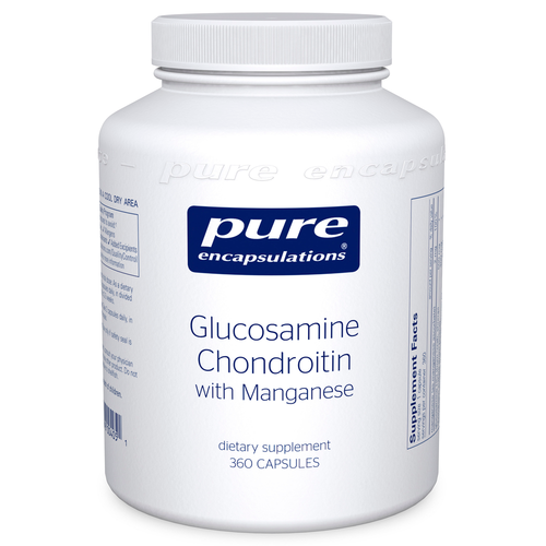 Glucosamine Chondroitin with Manganese by Pure Encapsulations 360 capsules