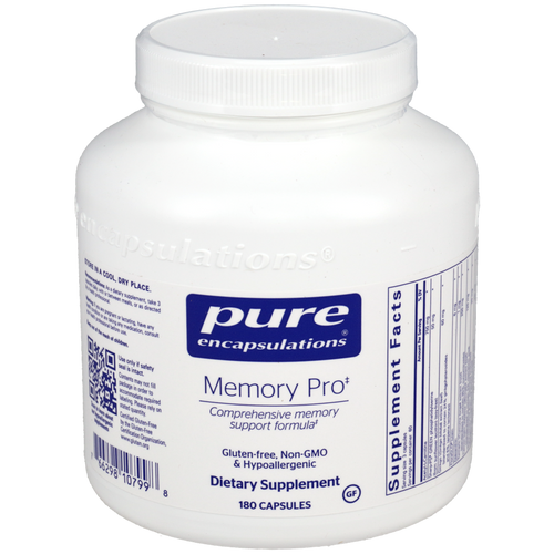Memory Pro by Pure Encapsulations 180 capsules