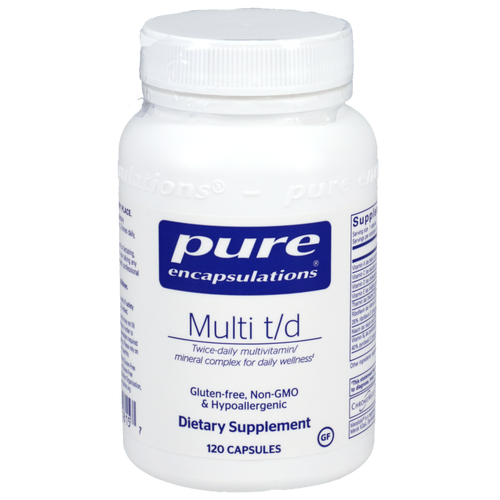 Multi T/D by Pure Encapsulations 120 capsules