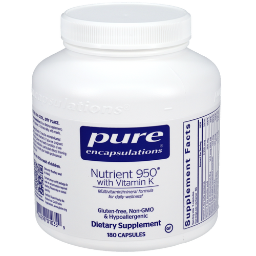 Nutrient 950 with Vitamin K by Pure Encapsulations 180 capsules