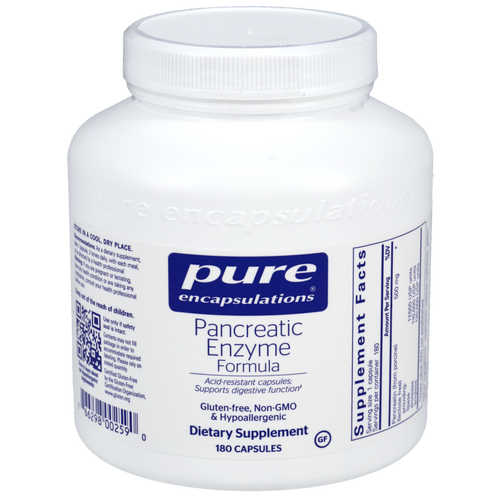 Pancreatic Enzyme Formula by Pure Encapsulations 180 capsules