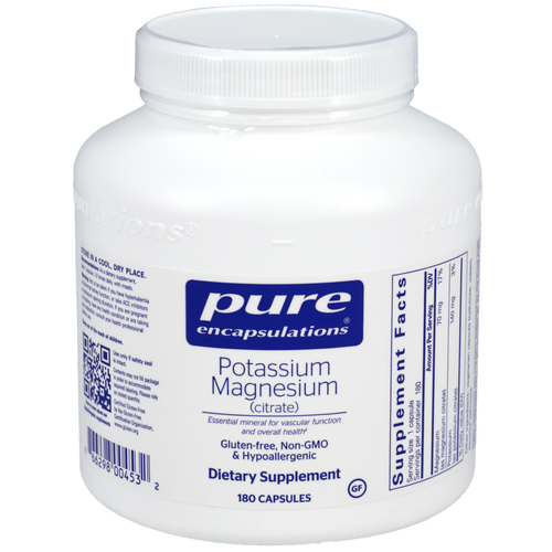 Potassium Magnesium (citrate) by Pure Encapsulations 180 capsules