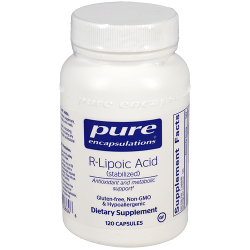 R-Lipoic Acid (stabilized) by Pure Encapsulations 60 capsules