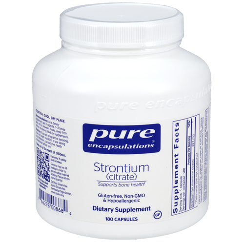 Strontium (citrate) by Pure Encapsulations 180 capsules