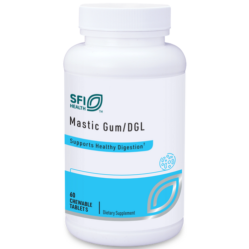 Mastic Gum/DGL by SFI Health/Klaire Labs 60 chewable tablets