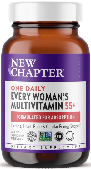 Every Woman's One Daily 55+ by New Chapter 72 tablets
