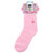 Earth Therapeutics Aloe Socks Pink - 1 Pair