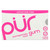 Pur Gum - Pomegranate Mint - Aspartame Free - 9 Pieces - 12.6 G - Case Of 12