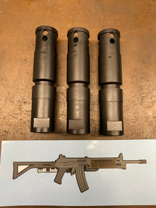 Galil extension brake