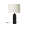 GRAVITY TABLE LAMP BLACK MARBLE