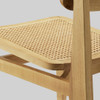 C-CHAIR DINING CHAIR FRENCH CANE