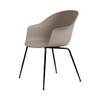 Bat Dining Chair, Matt Black Conic Base