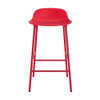 Form Bar Stool with Steel Base