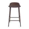 Form Bar Stool with Steel Base