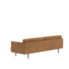 OUTLINE SOFA 3 SEATER COGNAC LEATHER