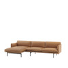 OUTLINE CHAISE LOUNGE COGNAC LEATHER