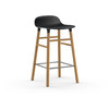 FORM BAR STOOL WITH OAK BASE