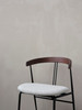 VIOLIN DINING CHAIR - SEAT UPHOLSTERED