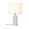 GRAVITY TABLE LAMP WHITE MARBLE